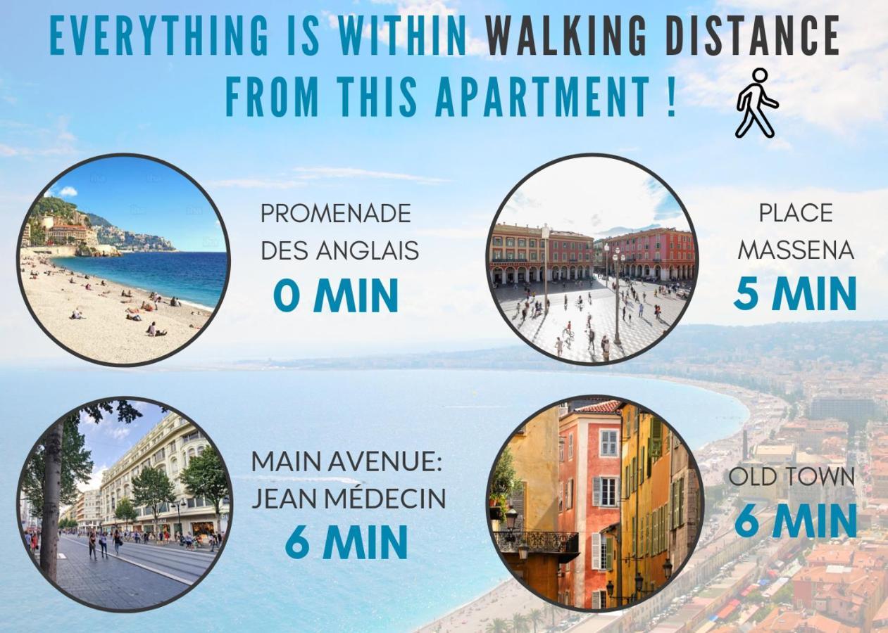 Nestor&jeeves - Trois Promenade - - Very Close Sea Appartement